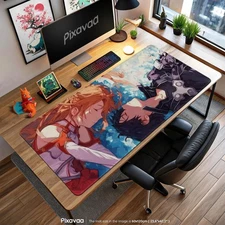 Kirito & Asuna Mouse Pad - Sword Art Online Romantic Anime Scene, SAO Couple Gam