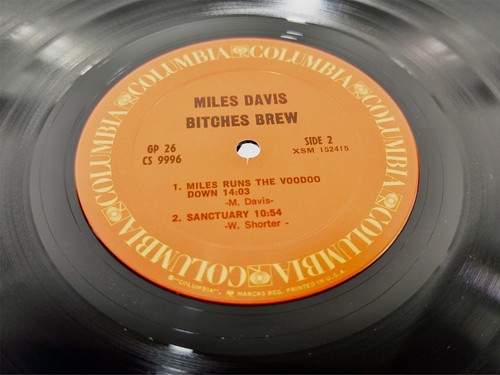Miles Davis - Bitches Brew 2-LP Vinyl Gatefold Set, Columbia GP 26 1975, EX, GR8 - Imagen 8 de 23
