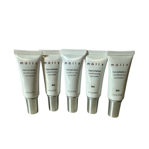 Paquete de 5 correctores faciales acondicionadores Mally Cancellation RICH 0,3 fl. oz cada uno - NUEVO - Imagen 1 de 2
