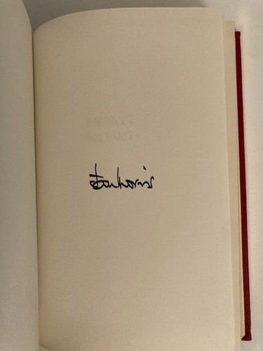 Hong Kong by Jan Morris (1988, HC) SIGNED 1st Franklin Library Edition Sealed - Foto 7 di 8