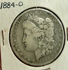 1884 O Morgan Silver Dollar ~ Very Nice & Detailed SOLID O