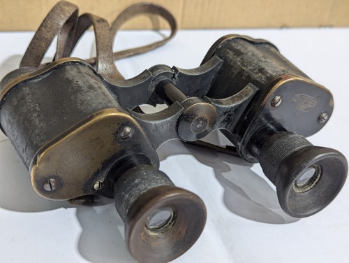 Old Vintage OIGEE OIGESEX 6x24 Binoculars. WW1 German/British Army. Please Read - Picture 1 of 16