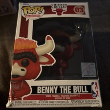 Funko Pop! Vinilo: Mascotas de la NBA - Benny the Bull #03