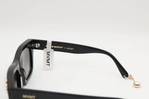 Mvmt 23 Sanrio Hello Kitty Trap Black/Black Square Sunglasses 53-20-145 - Picture 5 of 7