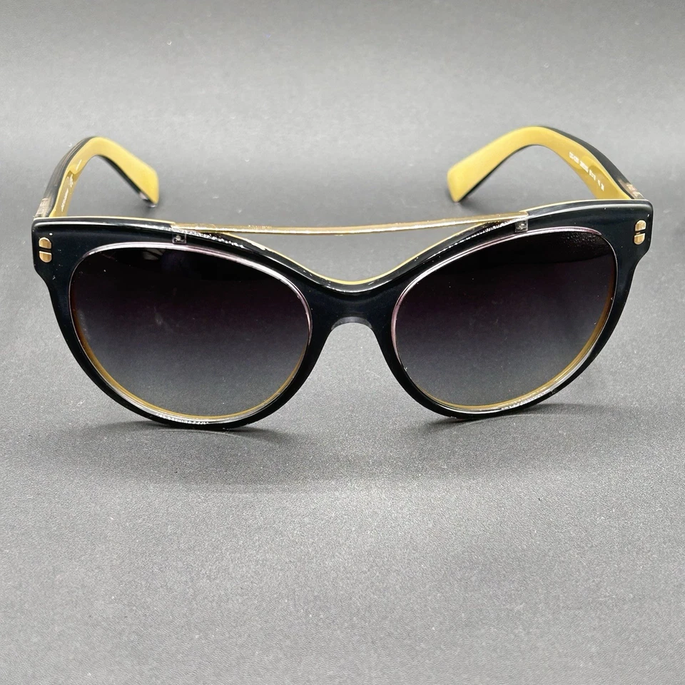 Gafas de sol Dolce & Gabbana DG 4280 2955/8G negras y doradas degradadas 57-19-140 usadas Foto 2 de 4