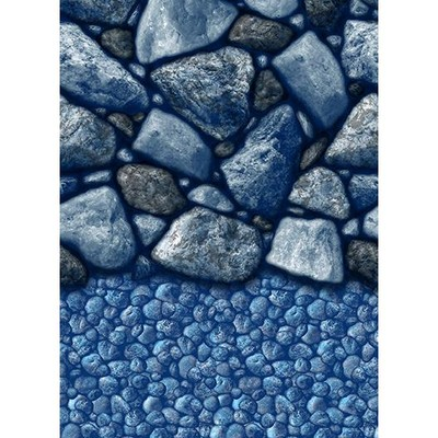 #ad 30#x27; Round 52quot; EZ Bead Boulder Beach Above Ground Pool Liner