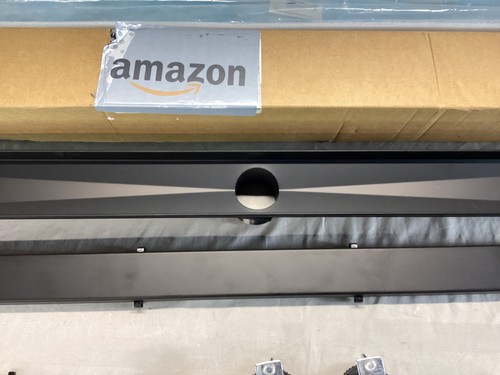 NEODRAIN ZA3-48-T02-PB MATTE BLACK LINEAR SHOWER DRAIN 2 IN 1 FLAT TILE INSERT - Picture 10 of 17