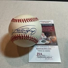 Vladimir Guerrero Sr Signed Autographed Official Baseball JSA COA Expos Angels