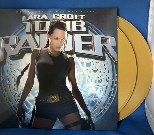 Lara Croft Tomb Raider 2LP Soundtrack RSD 2021 Vinyl - Angelina Jolie - Picture 3 of 4