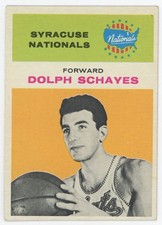 1961 Fleer 39 Schayes Ex+ 697451 