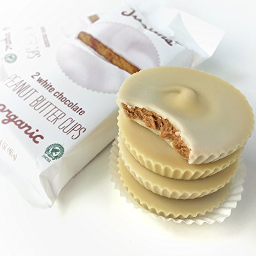 Organic White Chocolate Peanut Butter Cups, Rainforest Alliance Certified Coc... - Picture 6 of 8