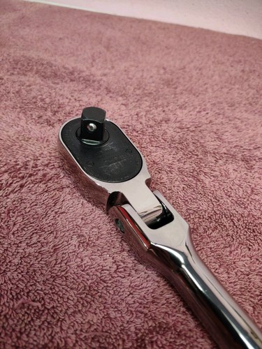Snap-on Tools USA NEW!!! CHROME 1/2” Drive Dual 80 Flex Head Ratchet SF80A - 第 3/4 張圖片