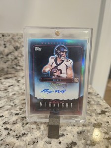 2024 Topps Midnight Stroke of Midnight Autographs Bo Nix #SMA-BN (AU, RC)