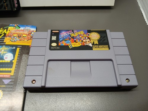 Tetris und Dr. Mario (SNES) Super Nintendo komplett CIB SEHR SCHÖN schneller Versand - Bild 2 von 11