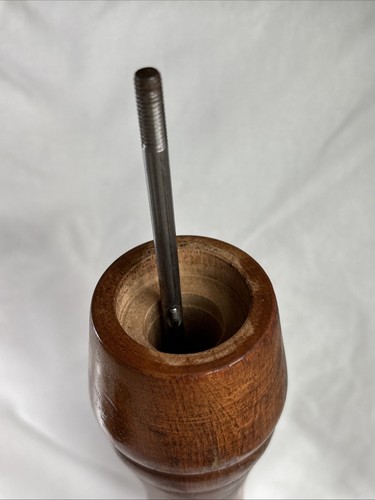 Peugeot Wood Pepper Mill Grinder 18” Freres Lion Made in France - Picture 6 of 12
