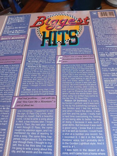 Marty Robbins - Biggest Hits 12" Vinyl NM 1982 NEW SEALED - Picture 5 of 6