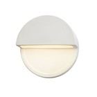 Justice Design Group CER-5610W Ambiance 8" Tall Closed Top LED - Beige