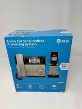 New Sealed AT&T TL8103 DECT 6.0 2-Line Expandable BT Corded/Cordless Phone Sys