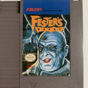 Fester&rsquo;s Quest Nintendo Entertainment System NES Cartridge Only Tested - Used