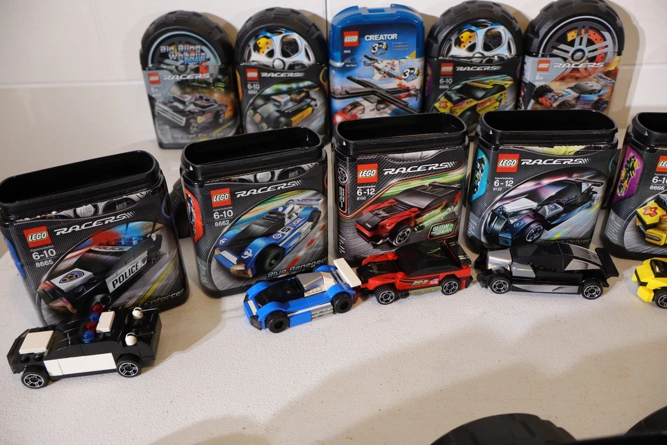 Lote de más de 20 coches LEGO Racers Foto 4 de 4