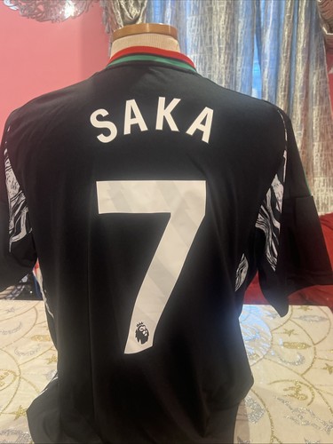Brand New adidas Bukayo Saka Arsenal 24/2025 Away Jersey IT6148 size (XL) $130 - Picture 9 of 24