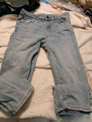 NWT Girls' Low-Rise Flare Jeans - art class Medium Wash Blue Size 16 See Measure - Picture 2 of 10