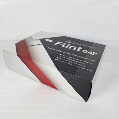 CLONER ALLIANCE Flint D4P Standalone Dual-4K Video Overlay Livestreaming - New - Photo 8/9