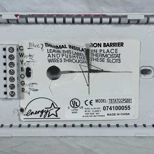 Controlador Termostato Carrier Mod.: ventilador de refrigeración térmica TSTATBBPQ501 - Imagen 10 de 10