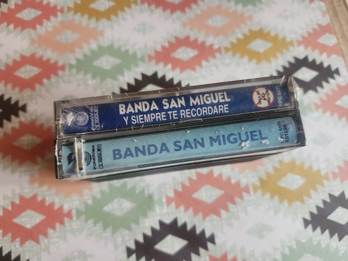 Banda San Miguel 2 Cassettes Originales Musica Mexicana - Picture 3 of 6
