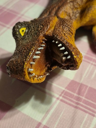 Tyrannosaurus Rex Figura Giocattolo Creatura Preistorica Dinosauro Dino Statuina - Foto 20 di 21
