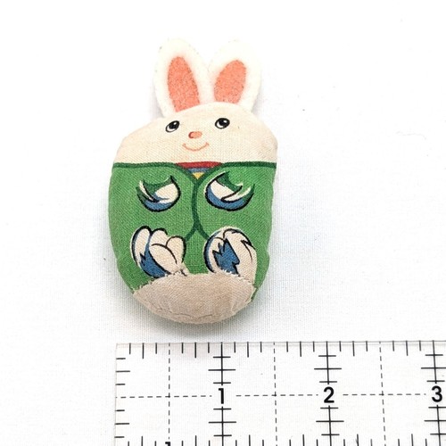 Vintage 1978 Knickerbocker Egg Beans Mini Stuffed Animal Toy Bunny Sheep Chick - Picture 4 of 5