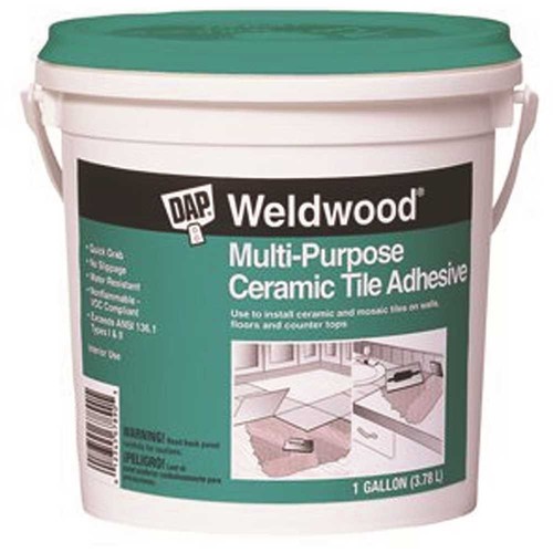 DAP 25192 DAP WELDWOOD Multi-Purpose Ceramic Tile Adhesive 1 Gallon White - Bild 2 von 4