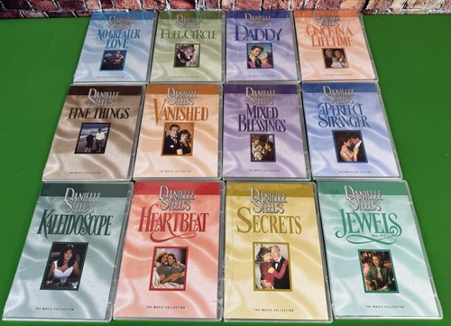 Danielle Steel 12 Film DVD Lot Full Circle, Remembrance, Daddy, No Greater Love