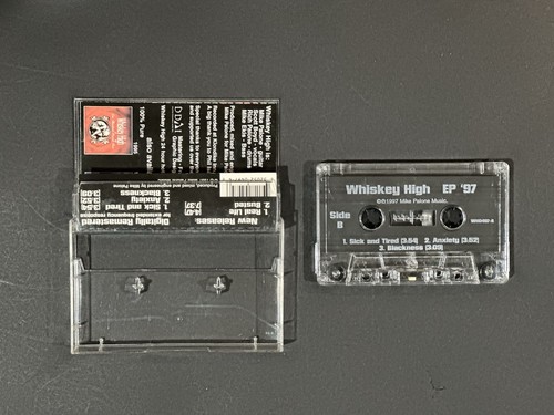Whiskey High EP 97’ Cassette Tape Used Good Pittsburgh Heavy Metal Very Rare - Picture 4 of 5