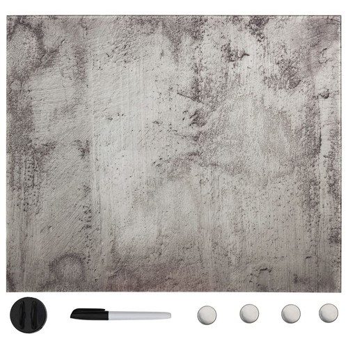 Pizarra Magnética de Pared en Seco Tablero con Imanes Borrador Vidrio vidaXL - Imagen 1 de 64