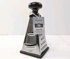 PROGRESS Pyramid Grater - 4 Sides: Fine/Medium/Coarse/Slice - Non Slip Base 
