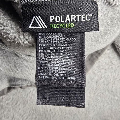 The North Face Denali Jacket Womens Medium Gray Polartec Fleece Jacket Coat - Picture 5 of 11