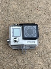 GoPro HERO4 Action Camera - Silver & waterproof case/battery