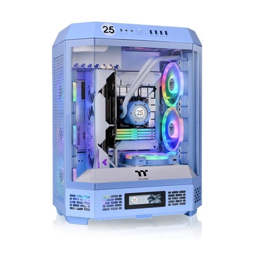 Thermaltake The Tower 600 Hydrangea Blue Tower Case | PC-Gehäuse Top Schowcase - Bild 1 von 5
