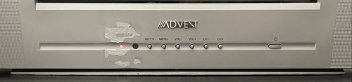 Advent Q1435A 14″ CRT TV Flat 480i | Tested Working | No Remote | Cosmetic Flaw - Picture 2 of 11