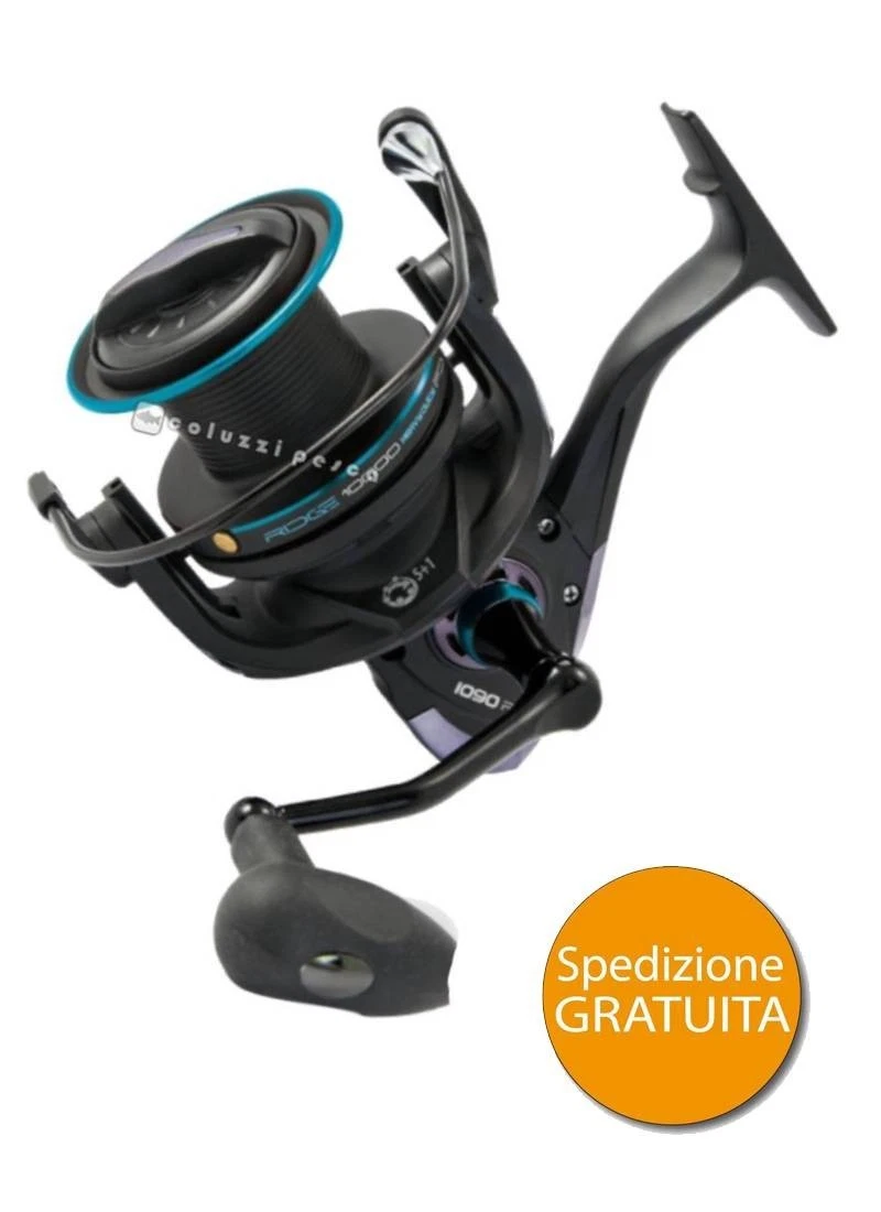 Mulinello Da Pesca Sugoi LD 9000 BB 8 - Per Traina, 7+1 Cuscinetti, Bobina In Alluminio