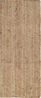 Jute Braided Burlap Runner, Natural - 13X36 Inches, Small Decorative Farmhouse T