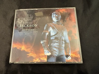 CD: MICHAEL JACKSON HIStory PAST, PRESENT, FUTURE 2 DISC SET BOOKLET GOLD DISCS! - image 1 of 4