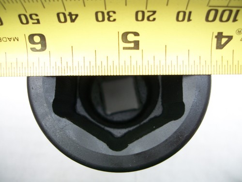NUEVO STANLEY 3/4 in Drive 1-3/8 pulgadas toma de impacto profundo 6 puntos - Imagen 3 de 3