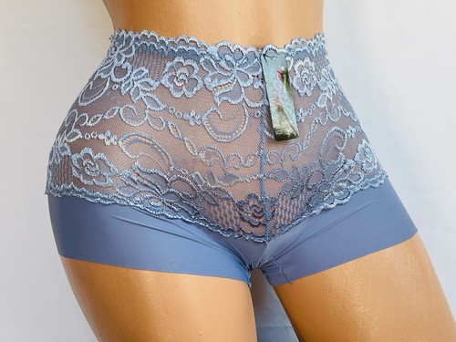 4-12 Women Boyshort No Show Lace Sexy Hi Waist Short Panties UNDERWEAR Clearance - Picture 5 of 12