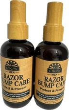 OKAY CASTOR OIL HAIR & BEARD GROWTH & STRENGTHENING OIL 2 Bot 4oz FREE  SHIPPING