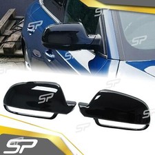 Außenspiegel Spiegelkappen Schwarz für AUDI A3 8P A5 8T RS5 S5 mit Winkelassis