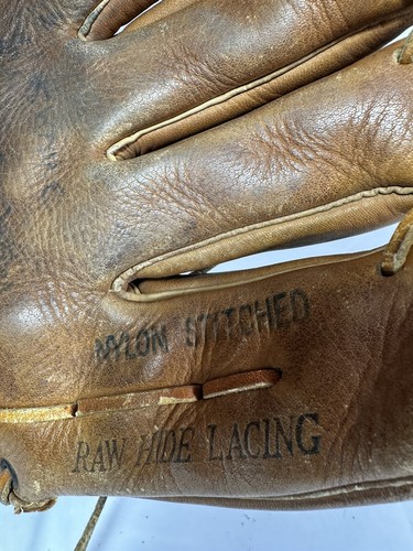 Caprico TW-999 Tommy Holmes 6 Finger Leather Baseball Glove RHT - Picture 5 of 7