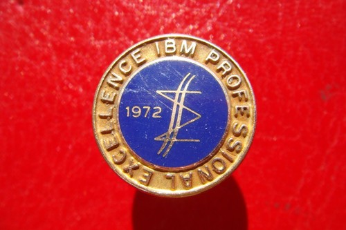 EXTREMELY RARE US 1972 10K GOLD PROFESSIONAL EXCELLENCE IMB AWARD PIN BADGE - Picture 3 of 12