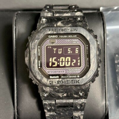 時計 G-SHOCK 40th Anniversary GCW-B5000UN-1JR Near Mint CASIO G-SHOCK 40th Anniversary CARBON EDITION GCW